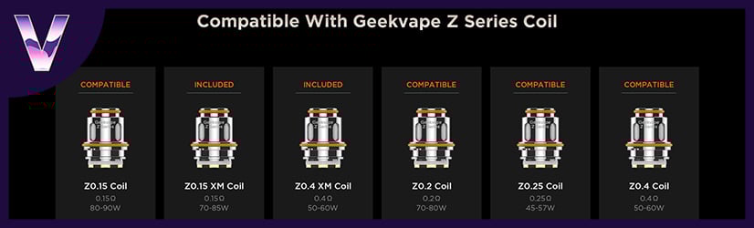 resistances Z coil aegis legend 3 geekvape